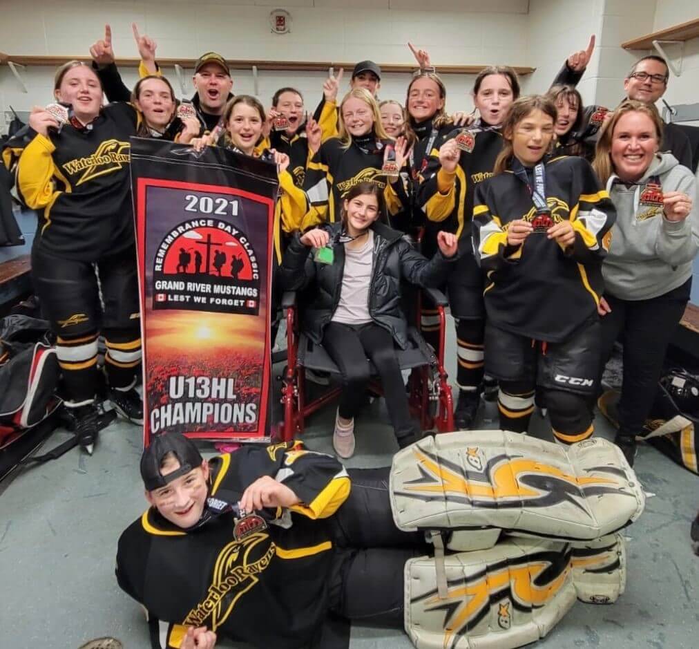 Waterloo Raven U13 #1 - Grand River Mustangs 3rd Annual Remembrance Day Classic HL Champions